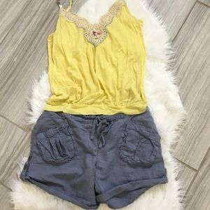 Free People cotton shorts
